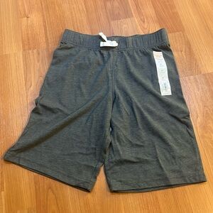 NWT jumping beans size 7 grey drawstring shorts